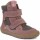 Barefoot Klettstiefel Winter Tex grey/pink - 27