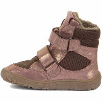 Barefoot Klettstiefel Winter Tex pink/gold - 35