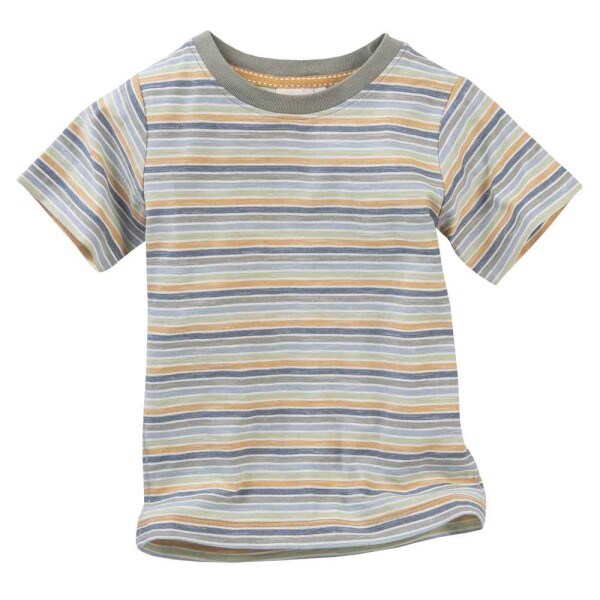 T-Shirt bunt geringelt - 128
