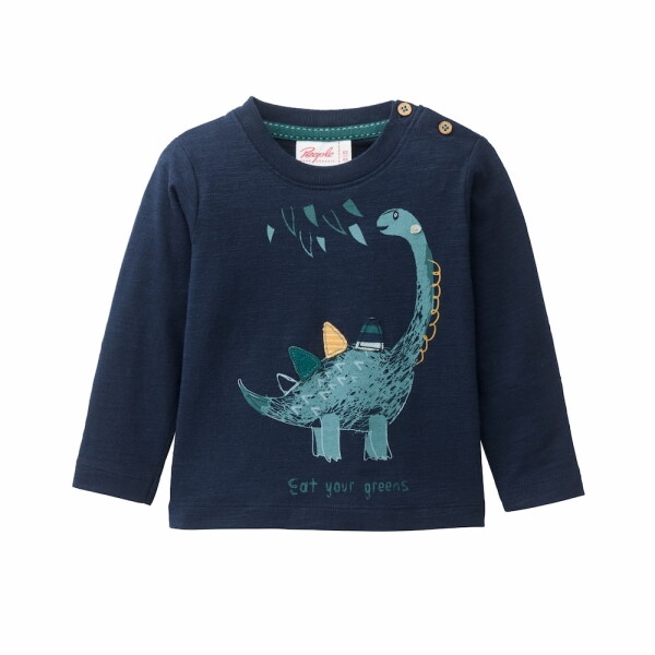 Langarmshirt Dino eat greens      - 86/92
