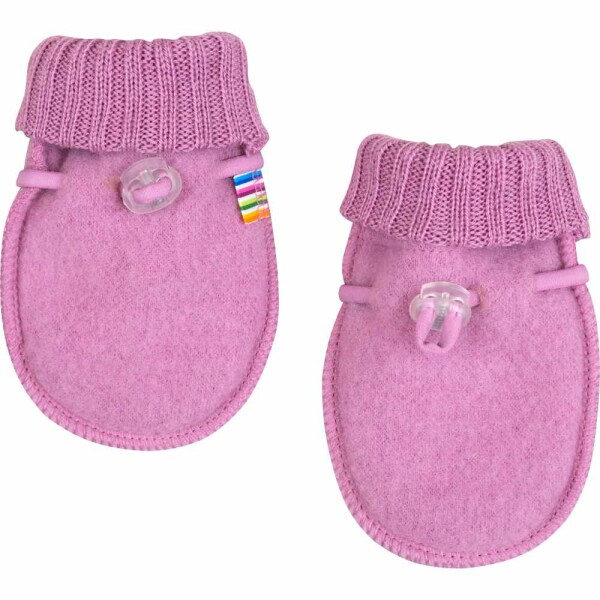 Fäustlinge Baby Wollfleece rosa - 86/92