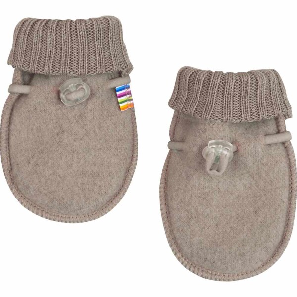 Fäustlinge Baby Wollfleece sesam - 86/92