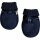 Fäustlinge Baby Wollfleece marine - 56/62
