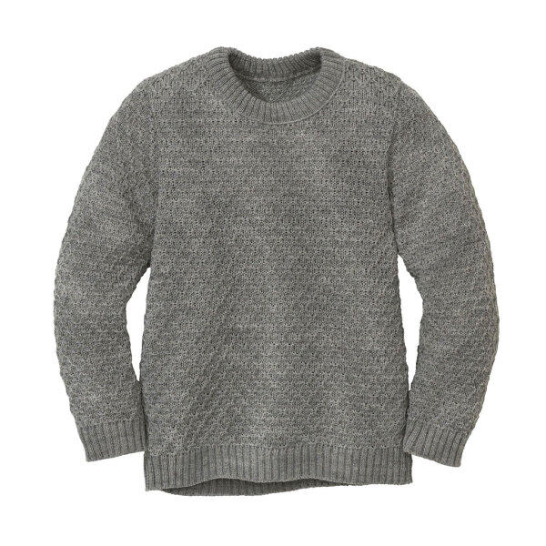 Aran Pullover grau - 86/92