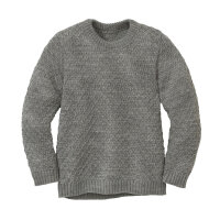 Aran Pullover grau - 86/92