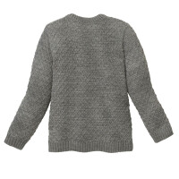 Aran Pullover grau - 110/116