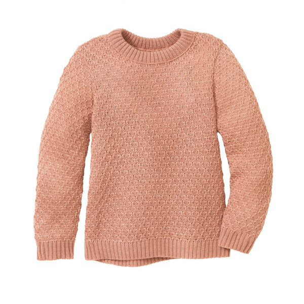 Aran Pullover rose - 86/92