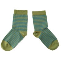 Kinders&ouml;ckchen Ringel kiwi-t&uuml;rkisblau