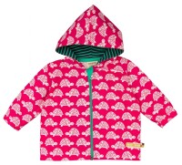 Kapuzenjacke wasserabweisend raspberry