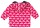 Kapuzenjacke wasserabweisend raspberry
