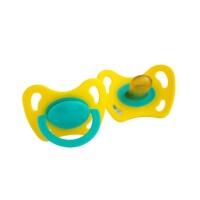 Mollis Schnuller Kautschuk mit Ring