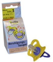 Mollis Schnuller Silikon mit Ring