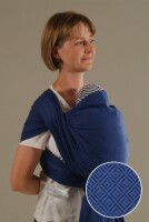 Storchenwiege Babytragetuch Leo marine