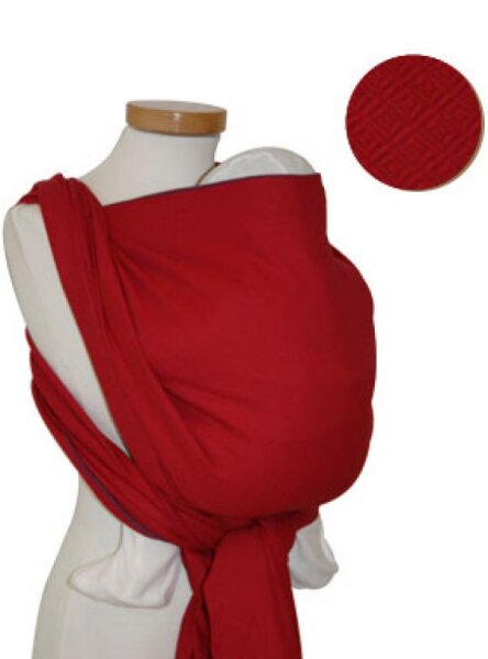 Storchenwiege Babytragetuch Leo rouge