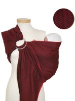 Storchenwiege Ring Sling Leo bordeaux