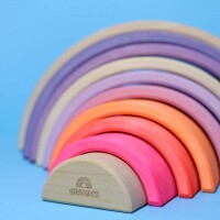 Regenbogen 10-teilig neonpink