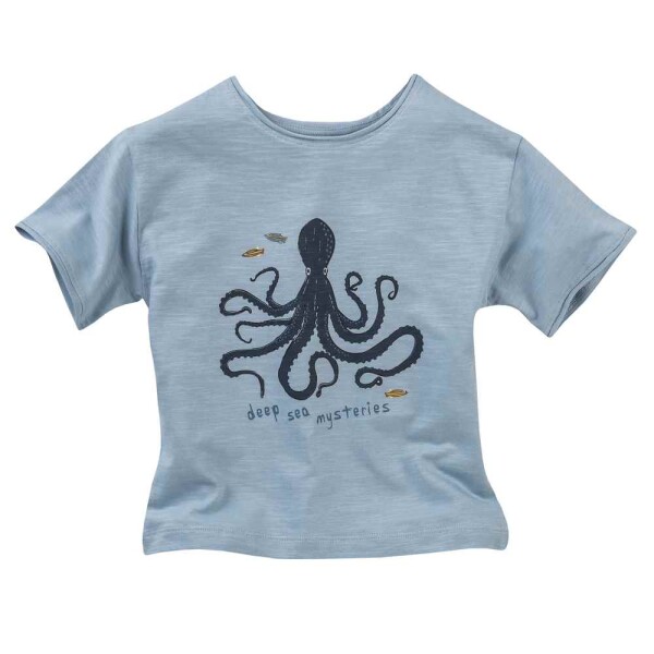 T-Shirt Kids Druck Oktopus - 116