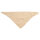 Dreieckstuch Wolle/Seide Ringel sand