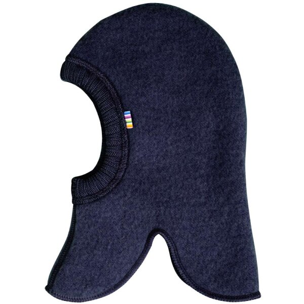 Schlupfmütze Wolle Soft marine - 52