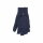 Kinder Halbfinger Handschuhe Wolle marine - 5