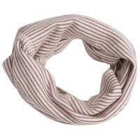 Schlauchschal Wolle Seide Ringel mauve - 2