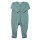 Basic Overall m. Umschlagbund Wolle aqua melange - 86/92