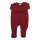 Basic Overall m. Umschlagbund Wolle bordeaux - 68/74