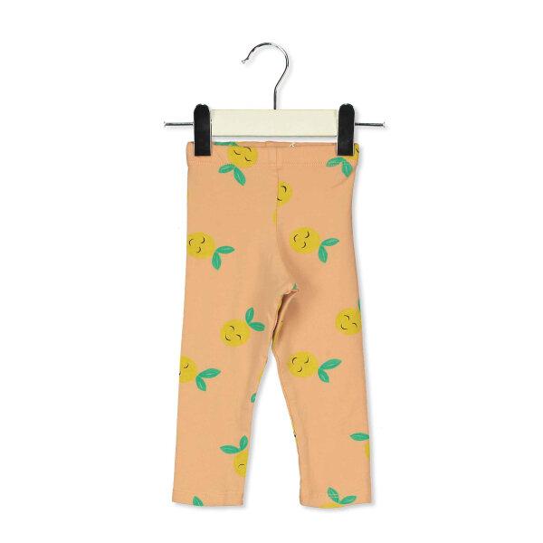 Leggings Babysize nude Zitronen - 68/74