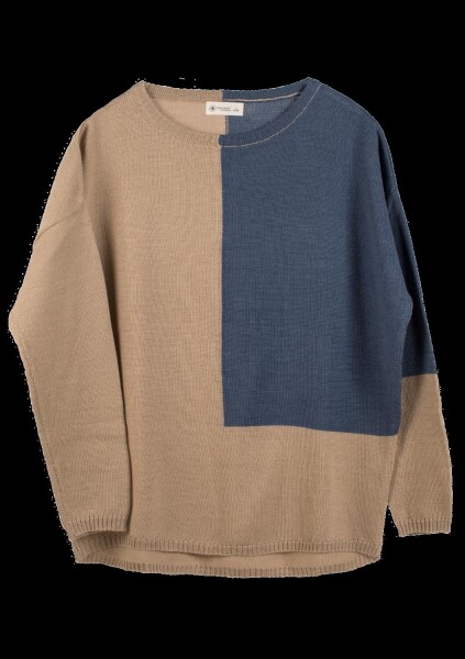 Dara Pullover Merino natur-beige - 110/116