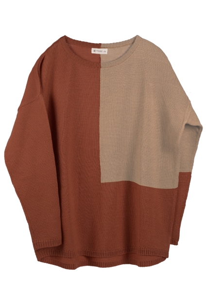 Dara Pullover Merino terra - 38/40