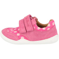 Skink Sneaker Velours Blumen himbeere - 25