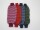 Stulpen/Beinlinge 100% Wolle marine/apfel