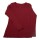 Basic Shirt Woman Wolle bordeaux  - M