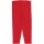 3/4 Leggings solid ruby - 134/140