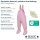 Babybuddy Regenhose mit Fuß rosa
