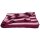 Wickeldecke 80x90cm Wolle beere-rosa