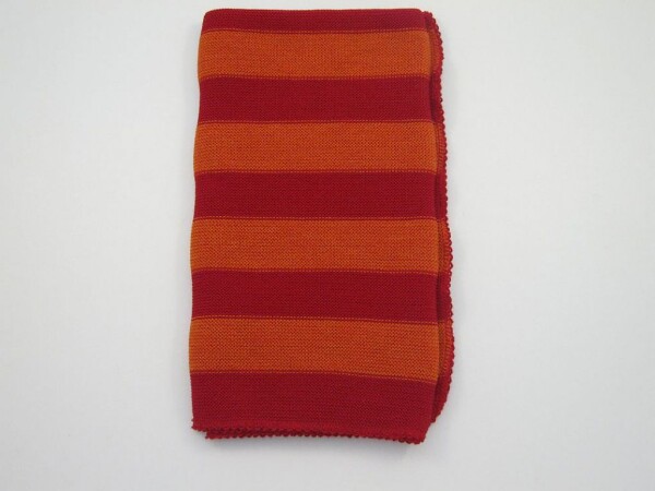 Wickeldecke 80x90cm Baumwolle burgund-cayenne
