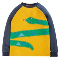 Jake Shirt lang Gold/Snake - 104/110