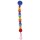 Schnullerkette bunte Linsen blau