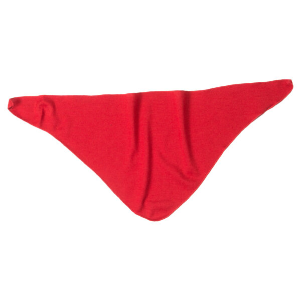 Dreieckstuch Wolle/Seide rot