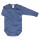Wickelbody Langarm Wolle/Seide blau