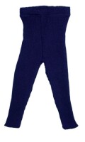 Strick-Legging 100% Wolle marine