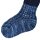 Babysöckchen 75% Wolle blau meliert