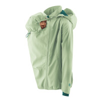 Softshell Tragejacke Allrounder gr&uuml;n - S