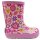 Gummistiefel Barefoot fuchsia flowers - 28