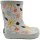 Gummistiefel Barefoot white flowers - 25