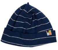 Mütze Streifen ultramarin - 86/92