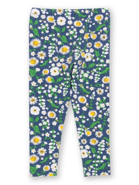 Leggings Blüten blau - 62