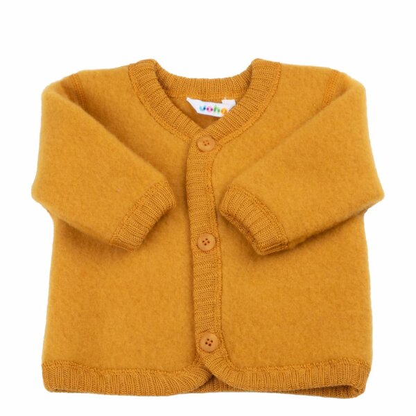 Jacke Wollfleece Gelb - 80