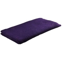 Wickeldecke 80x95cm Wolle aubergine